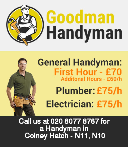 Local handyman rates for Colney Hatch
